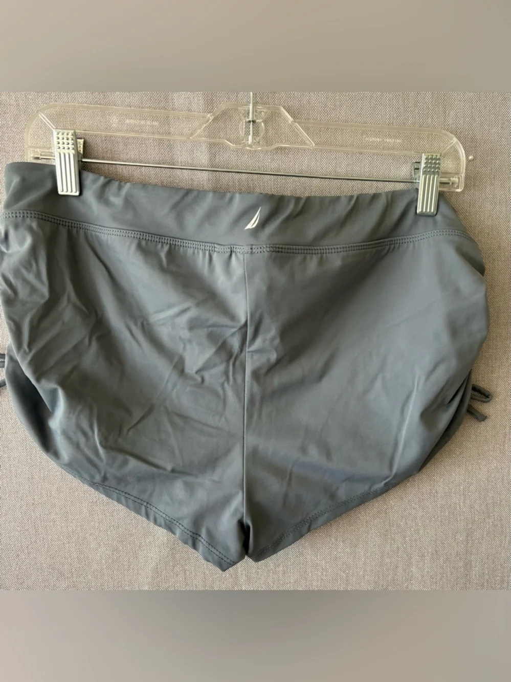 Women’s nautica swim shorts Size 10 Lined Gray